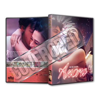Anora - 2024 Türkçe Dvd Cover Tasarımı